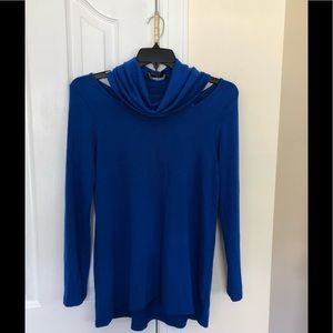 Karen Kane Royal blue sweater tunic size XL